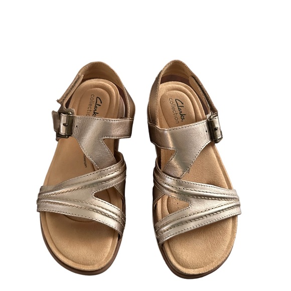 Clarks Collection Sandals Size 6.5 M - Picture 3 of 6